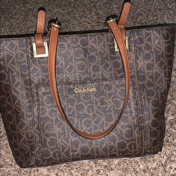 Calvin Klein Bags | Brown Calvin Klein Purse | Poshmark